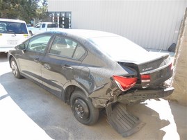 2013 HONDA CIVIC 4DOOR LX BLACK 1.8 AT A20227